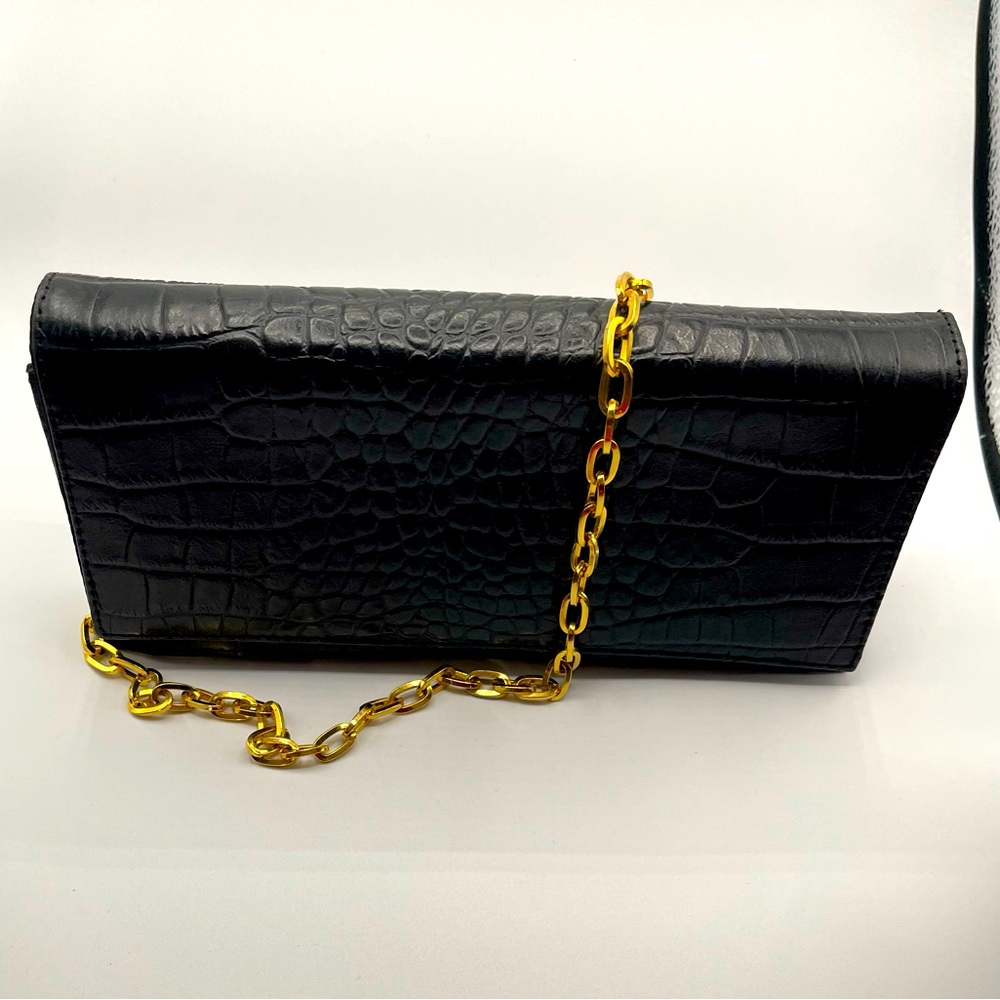 Giani Bernini black evening purse.